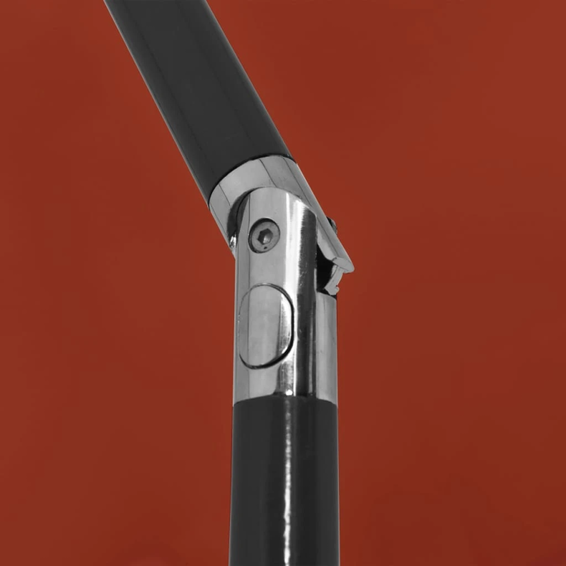 vidaXL pludmales saulessargs, 200x125 cm, sarkanbrūns