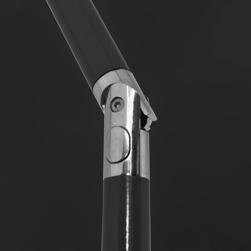 vidaXL pludmales saulessargs, 200x125 cm, melns