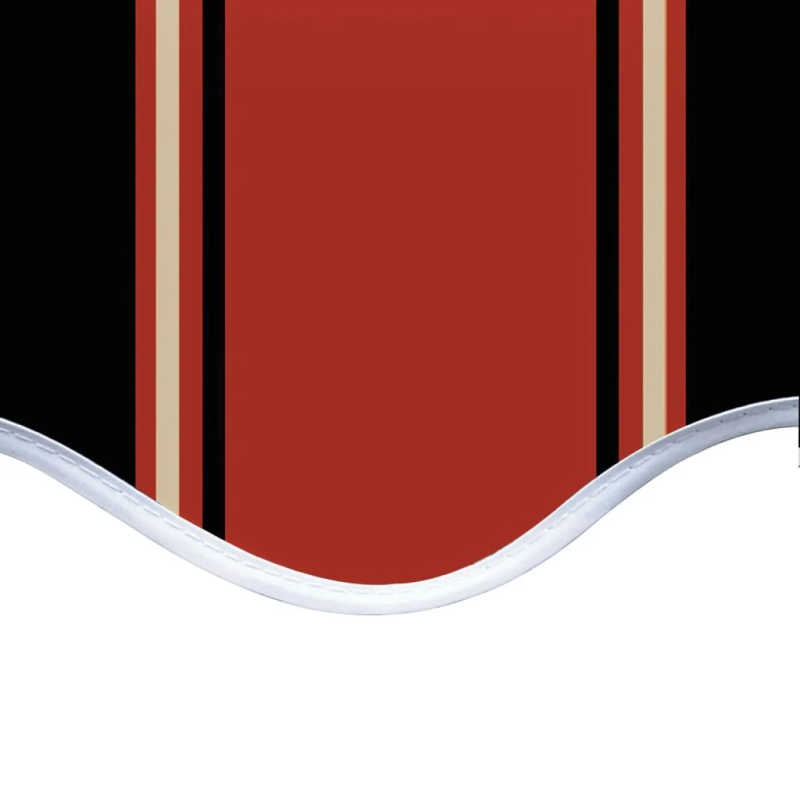 vidaXL nojumes maiņas jumts, oranžs ar brūnu, 4x3,5 m