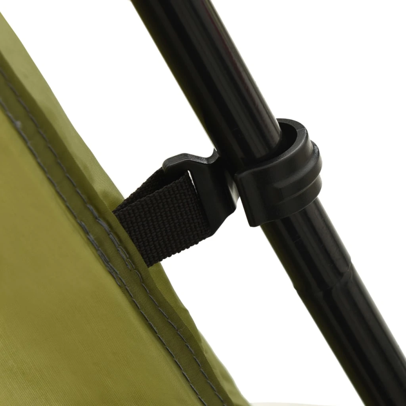 vidaXL baseina nojume, 500x433x250 cm, zaļš audums