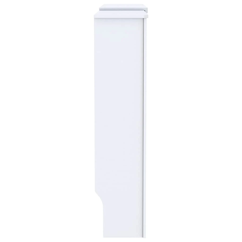vidaXL radiatora pārsegs, balts MDF, 205 cm