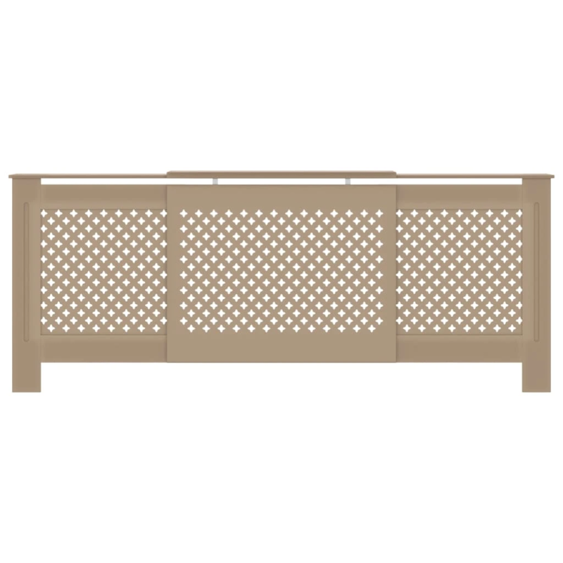 vidaXL radiatora pārsegs, MDF, 205 cm