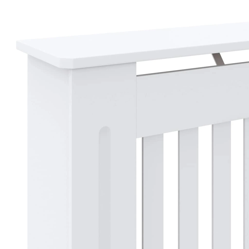 vidaXL radiatora pārsegs, balts MDF, 78 cm