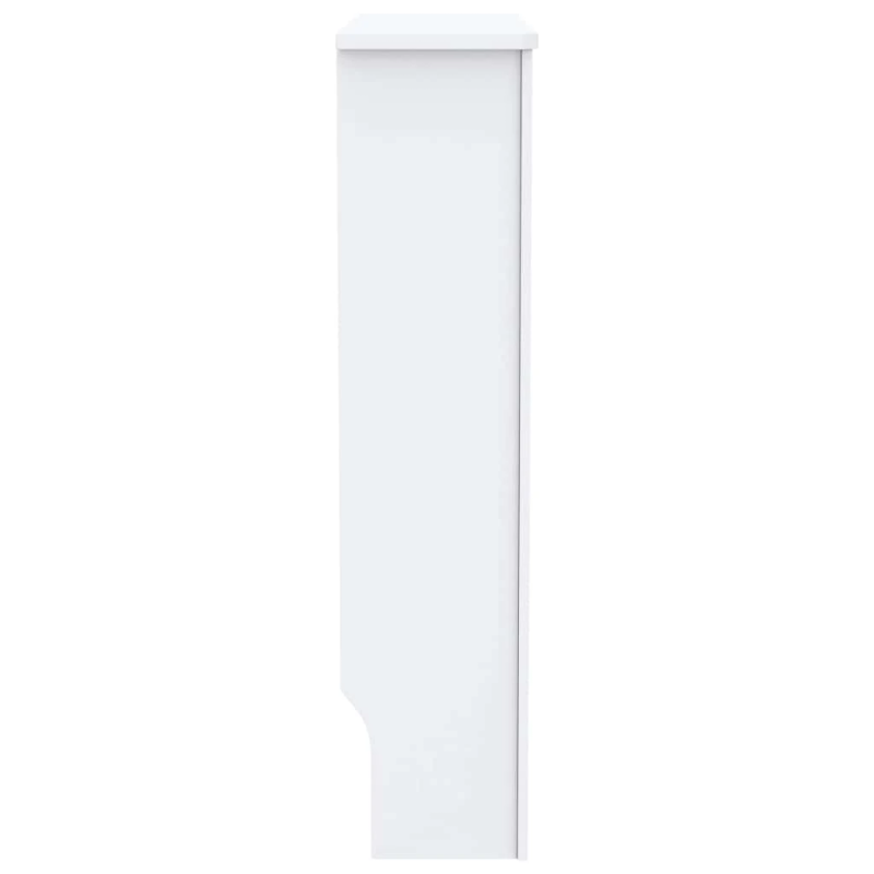 vidaXL radiatora pārsegs, balts MDF, 78 cm