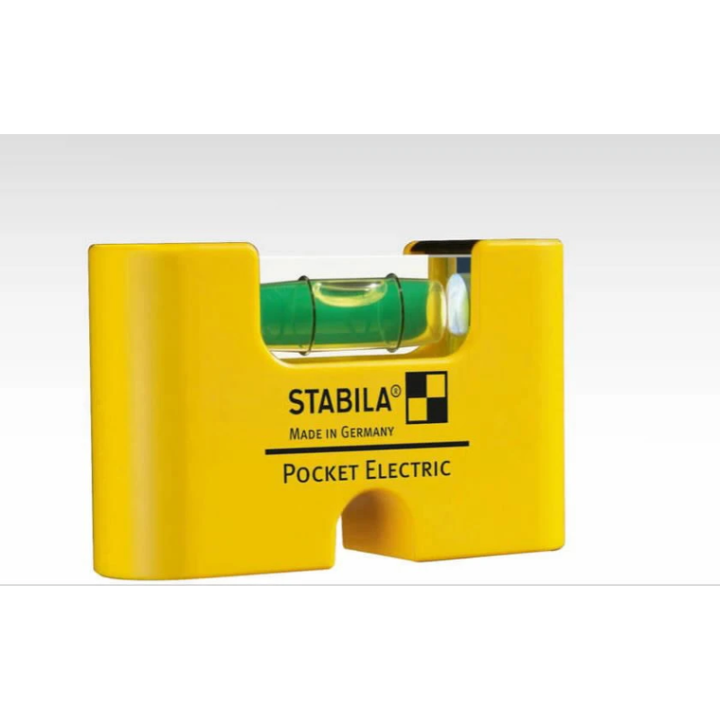 Līmeņrādis Pocket Electric 7cm, Stabila
