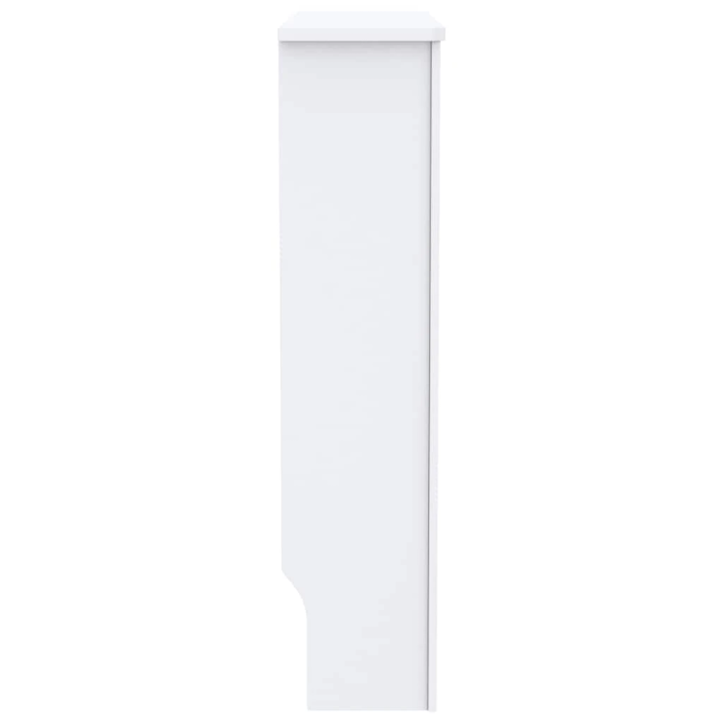 vidaXL radiatora pārsegs, balts MDF, 78 cm