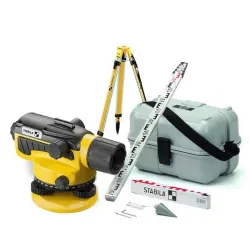 Optiline nivelliir OLS 26 komplekt, Stabila