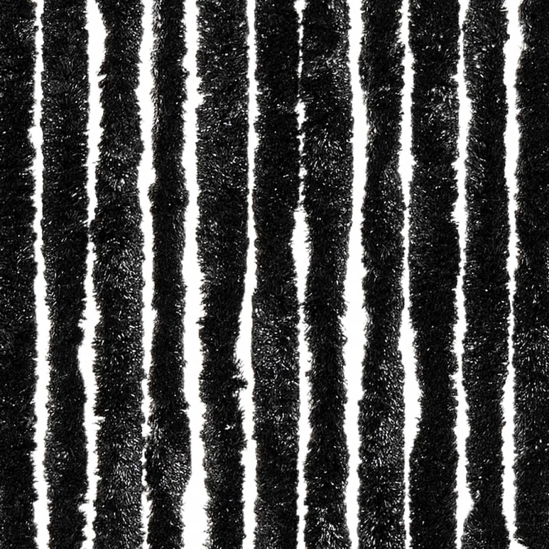 vidaXL kukaiņu aizkars, antracītpelēks, 56x200 cm, šenils