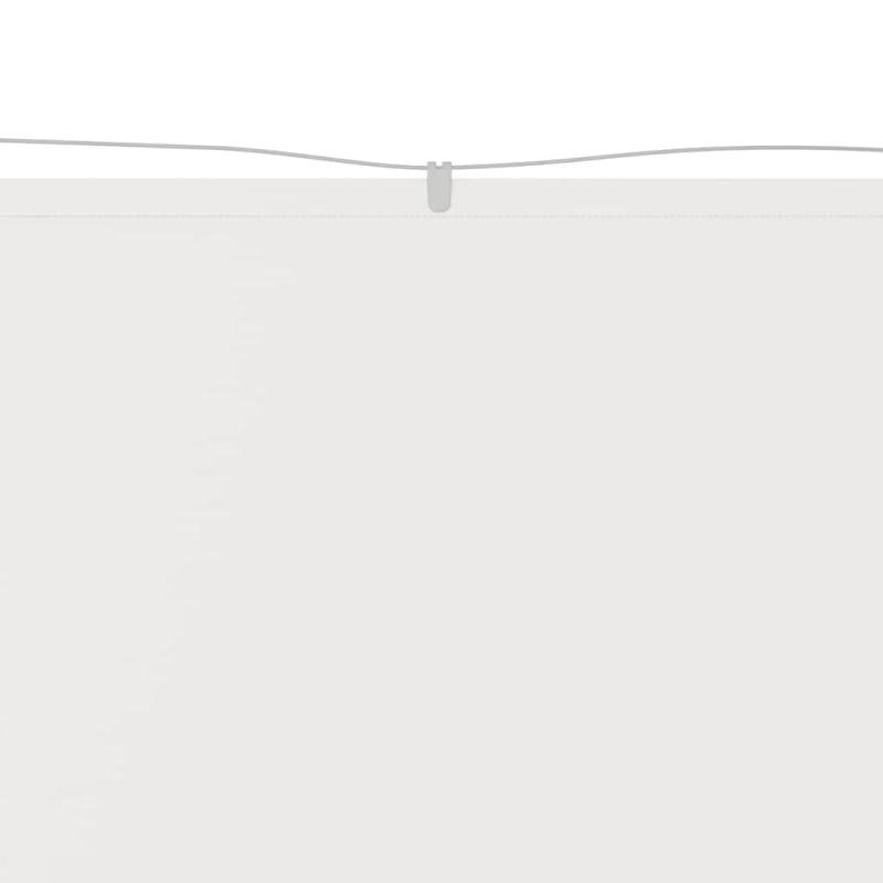 vidaXL vertikāla markīze, balta, 60x1200 cm, Oksfordas audums