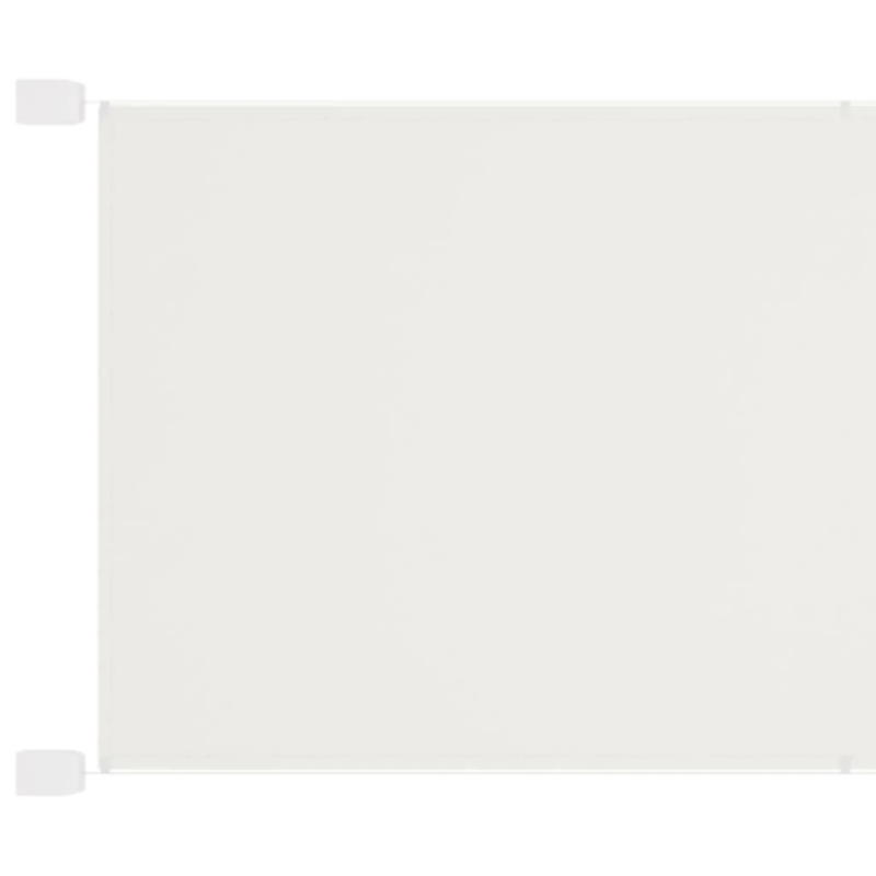 vidaXL vertikāla markīze, balta, 140x420 cm, Oksfordas audums