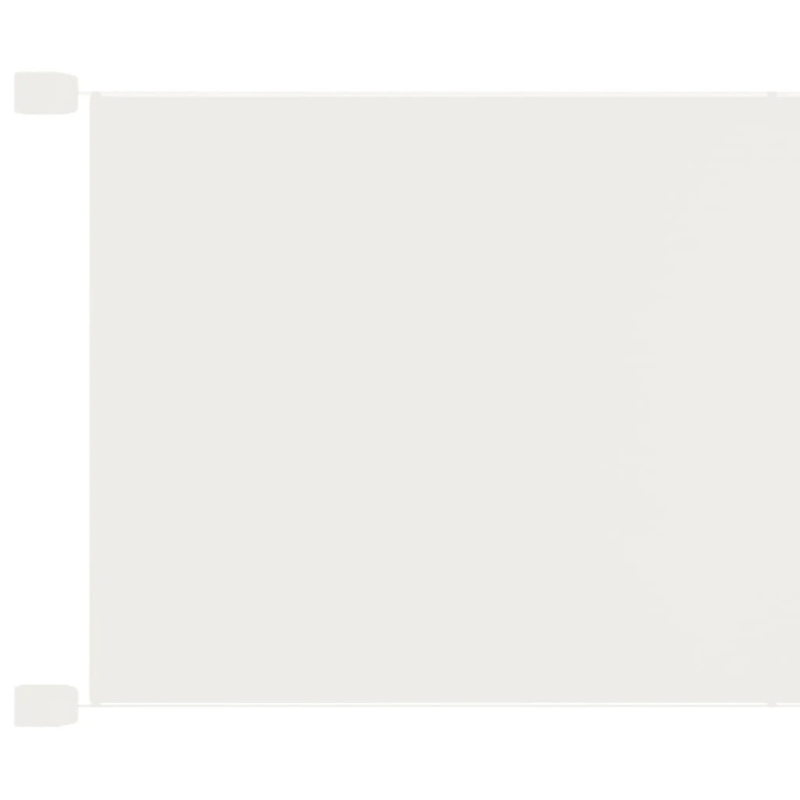 vidaXL vertikāla markīze, balta, 140x600 cm, Oksfordas audums