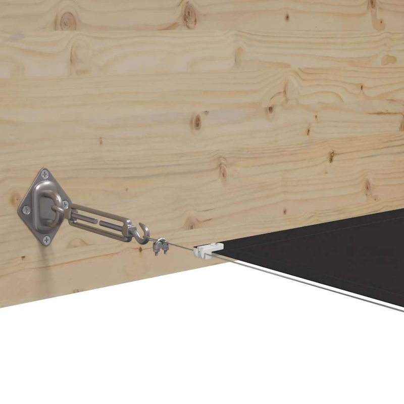 vidaXL vertikāla markīze, antracītpelēka, 60x600 cm, Oksfordas audums