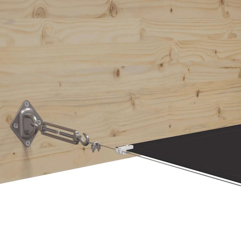 vidaXL vertikāla markīze, pelēka, 100x1200 cm, Oksfordas audums