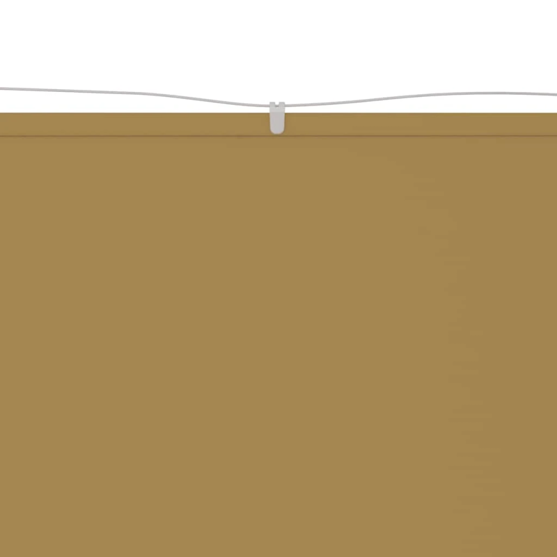 vidaXL vertikāla markīze, bēša, 60x800 cm, Oksfordas audums