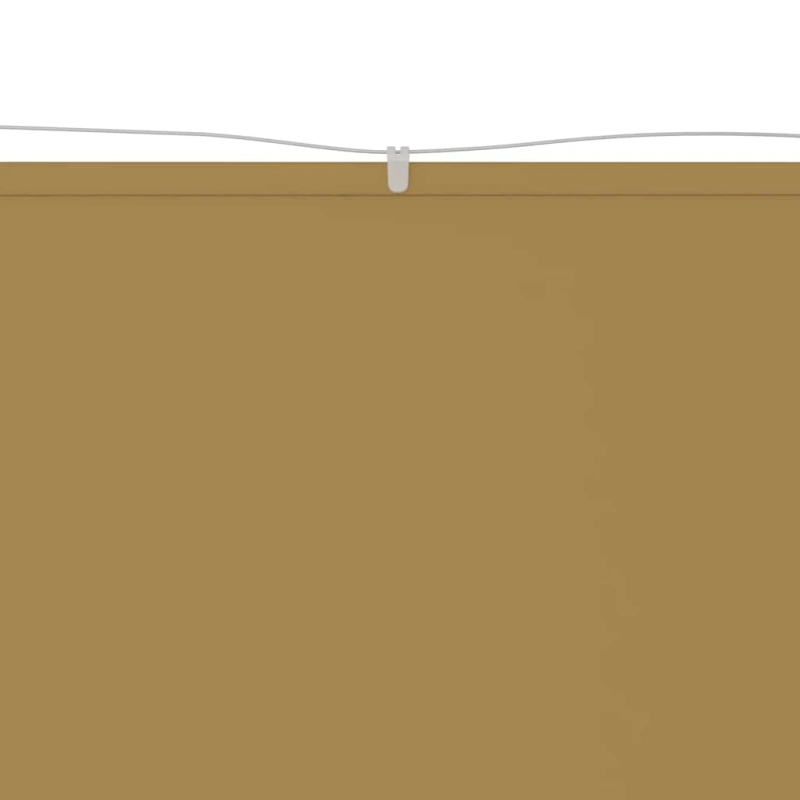 vidaXL vertikāla markīze, bēša, 100x800 cm, Oksfordas audums
