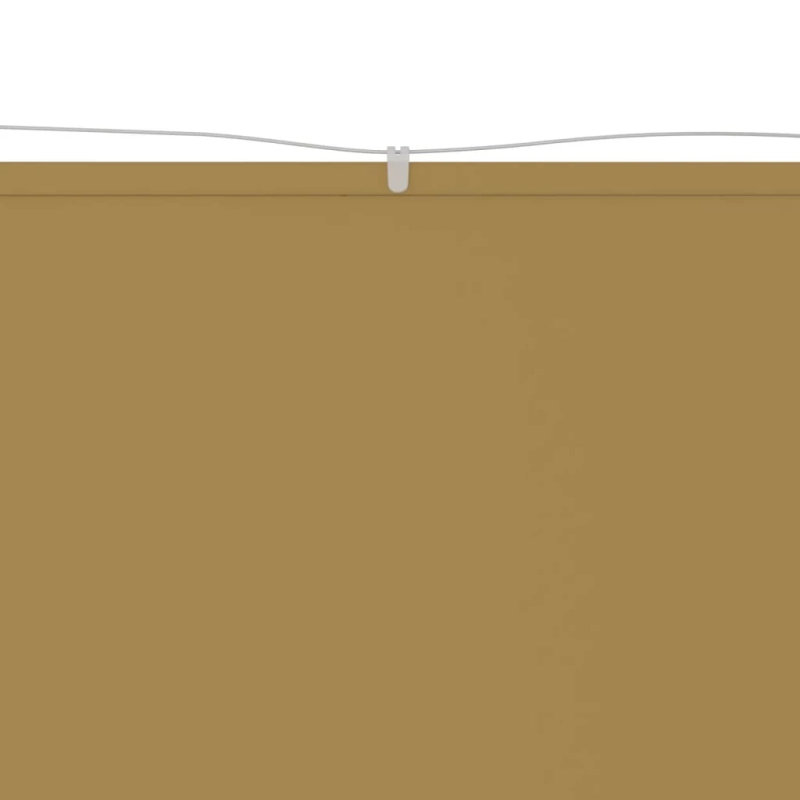 vidaXL vertikāla markīze, bēša, 140x270 cm, Oksfordas audums