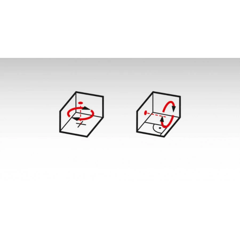 Lāzerlīmeņrādis LAR160 + REC 160 RG, RED, Stabila