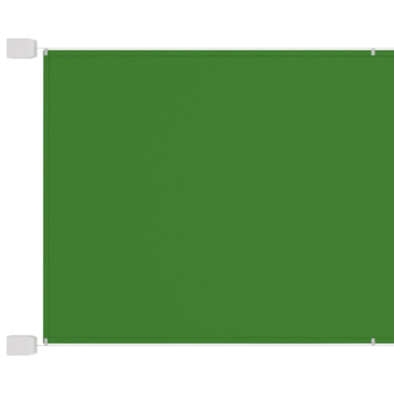 vidaXL vertikāla markīze, gaiši zaļa, 60x420 cm, Oksfordas audums