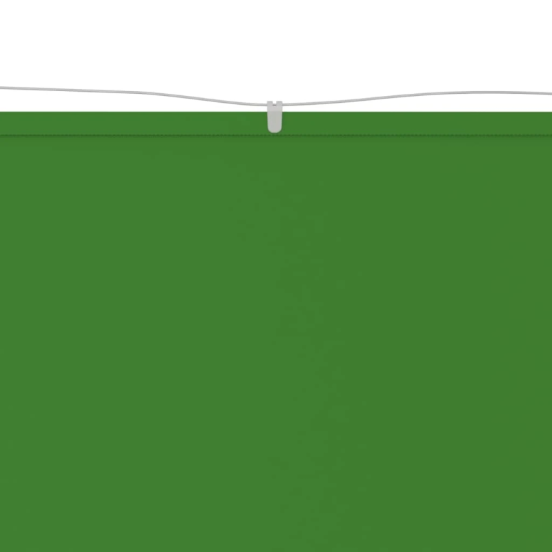 vidaXL vertikāla markīze, gaiši zaļa, 100x420 cm, Oksfordas audums