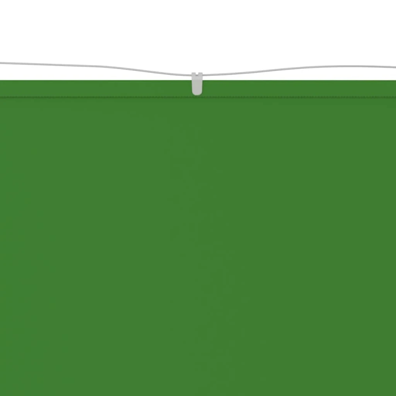 vidaXL vertikāla markīze, gaiši zaļa, 100x1200 cm, Oksfordas audums
