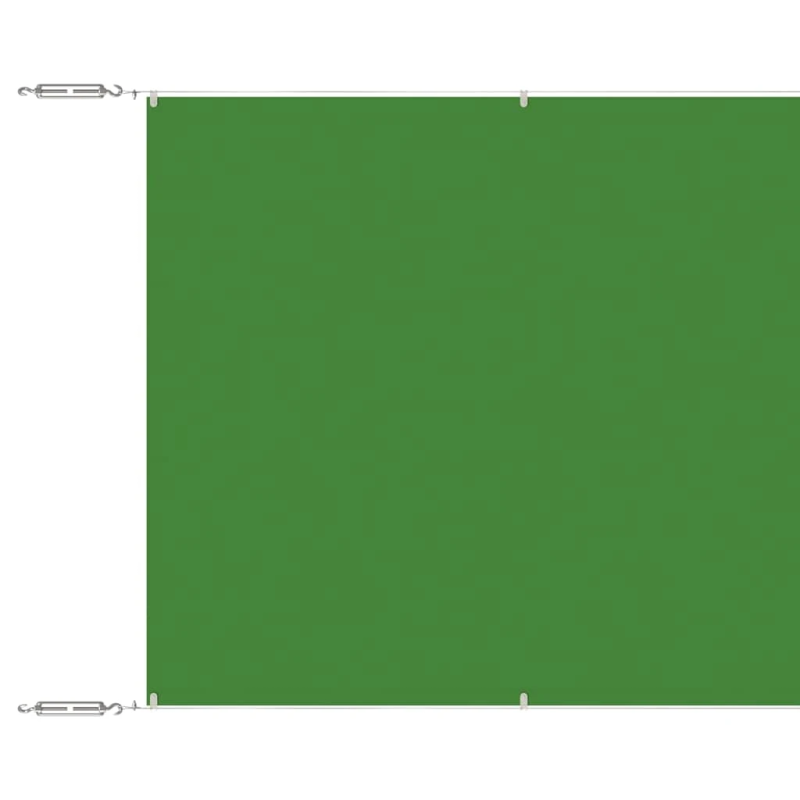 vidaXL vertikāla markīze, gaiši zaļa, 140x800 cm, Oksfordas audums