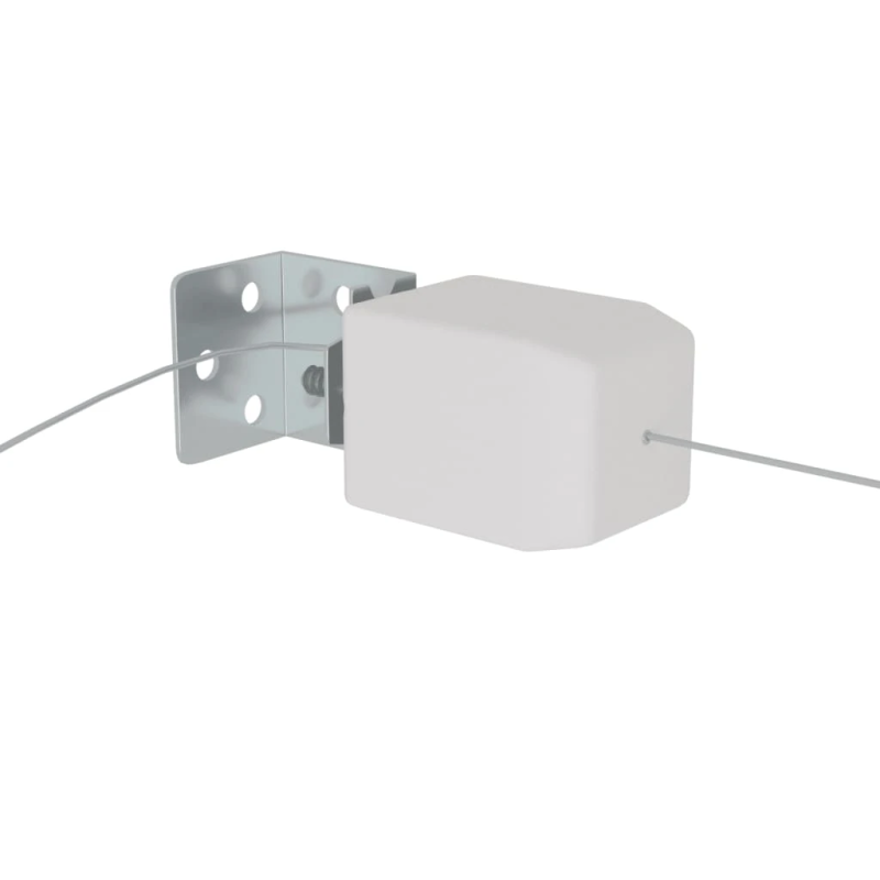 vidaXL vertikāla markīze, gaiši zaļa, 200x360 cm, Oksfordas audums