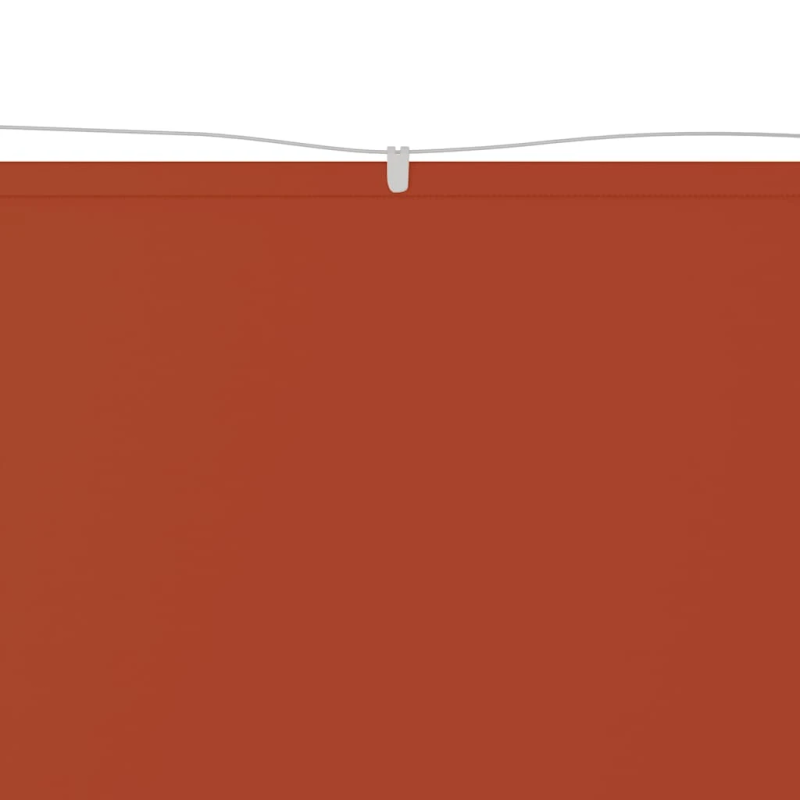 vidaXL vertikāla markīze, sarkanbrūna, 180x600 cm, Oksfordas audums