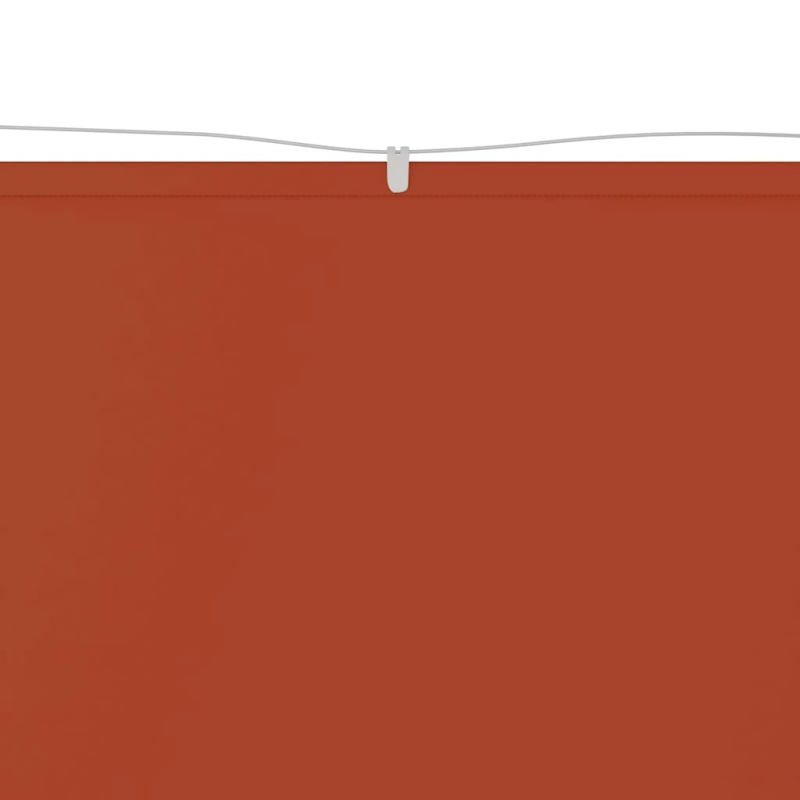 vidaXL vertikāla markīze, sarkanbrūna, 180x1200 cm, Oksfordas audums