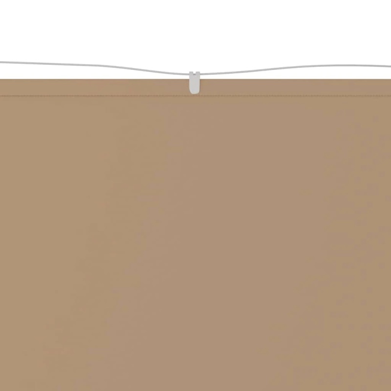 vidaXL vertikāla markīze, pelēkbrūna, 180x1200 cm, Oksfordas audums