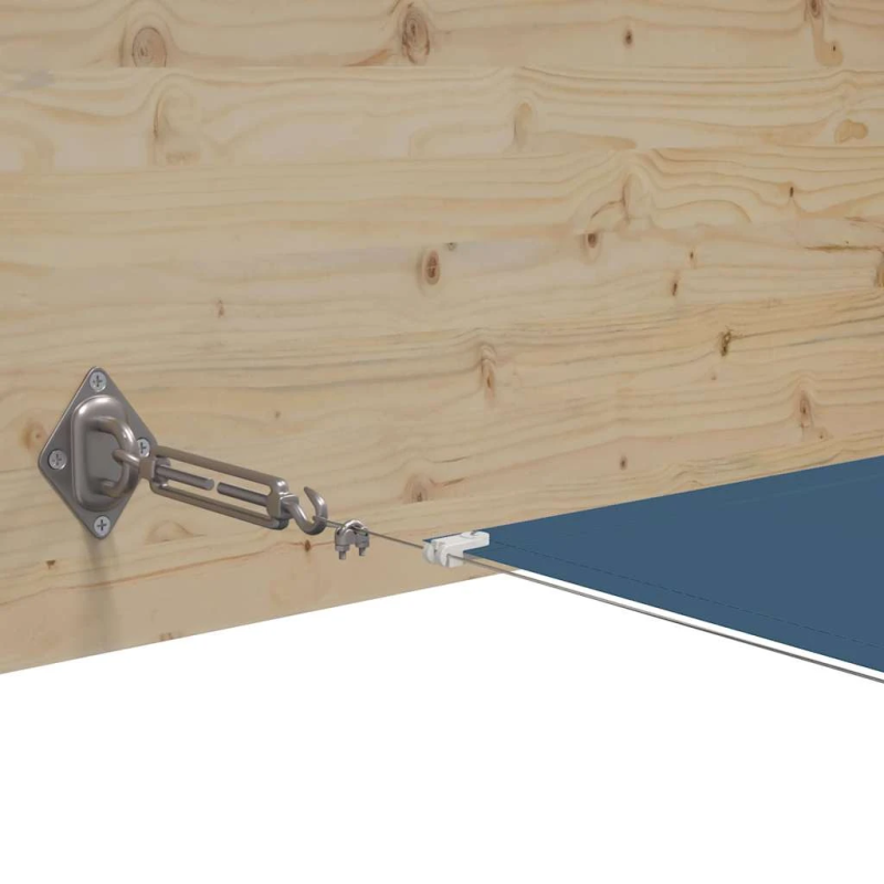 vidaXL vertikāla markīze, zila, 60x1200 cm, Oksfordas audums