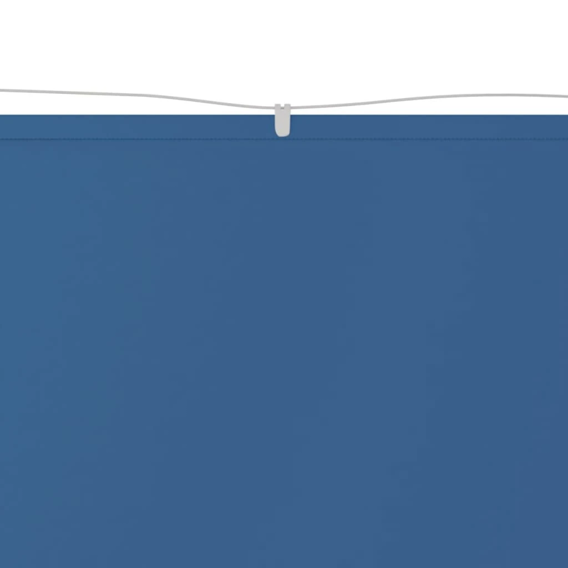 vidaXL vertikāla markīze, zila, 140x360 cm, Oksfordas audums
