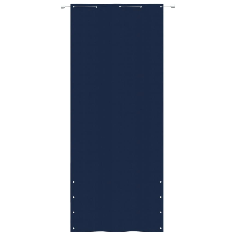 vidaXL balkona aizslietnis, 100x240 cm, zils oksforda audums