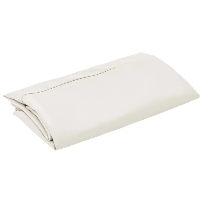 vidaXL saulessarga rezerves audums, smilšu balts, 350 cm