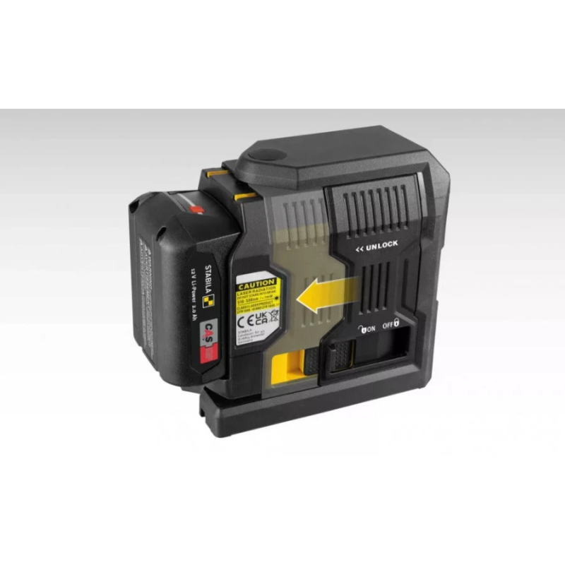 Lāzerlīmeņrādis LAX 500 G set, Stabila