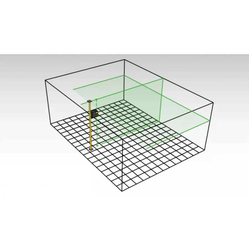 Lāzerlīmeņrādis LAX 500 G set, Stabila