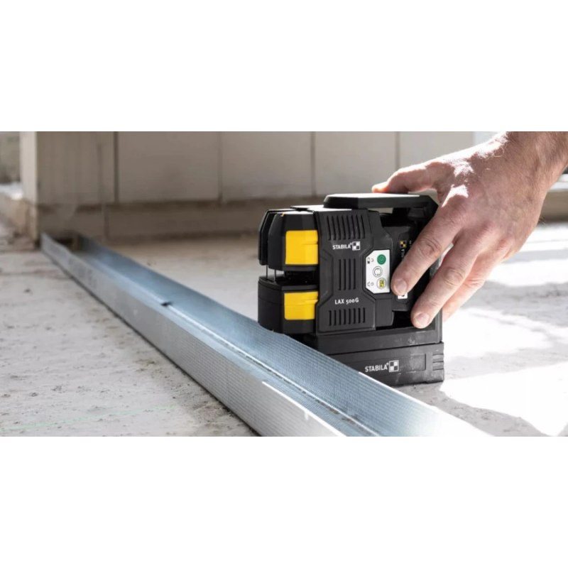 Lāzerlīmeņrādis LAX 500 G set, Stabila