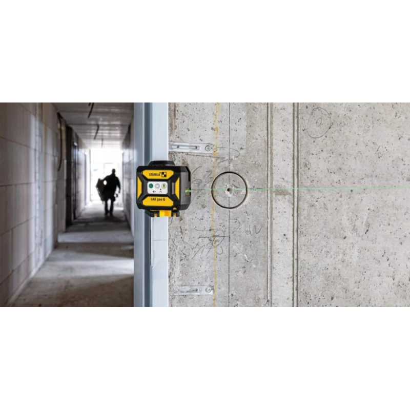 Lāzerlīmeņrādis LAX 320 G, Stabila