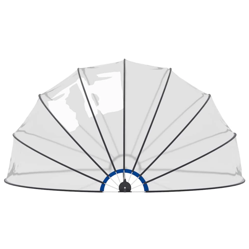 vidaXL baseina kupols, 559x275 cm