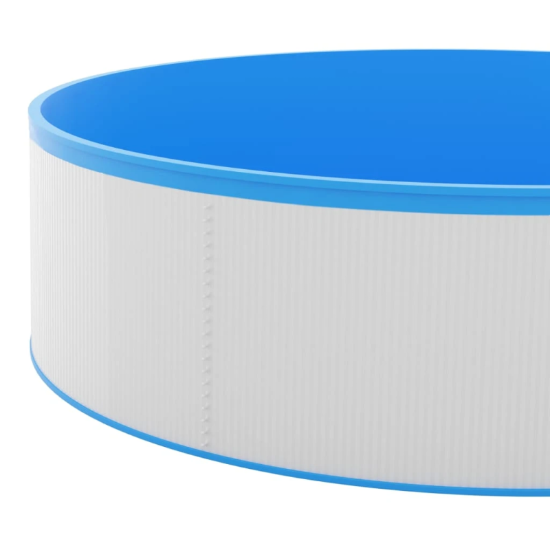 vidaXL baseins, 350x90 cm, balts