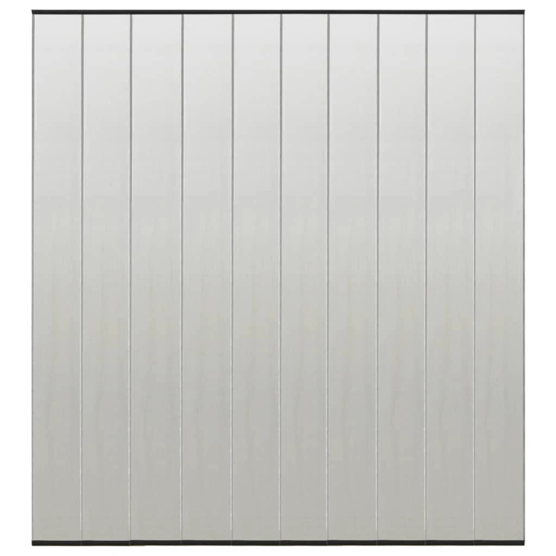 vidaXL kukaiņu siets durvīm, desmitdaļīgs, melns, 240x240 cm