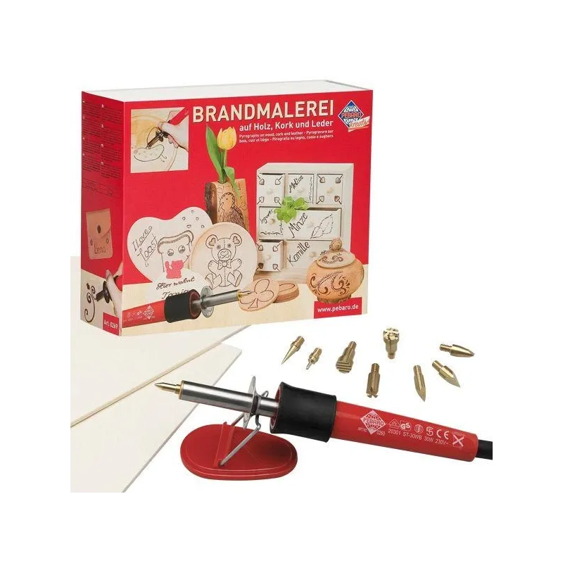 Komplekts, koksnes dedzināšana Pebaro 0269, 12 W