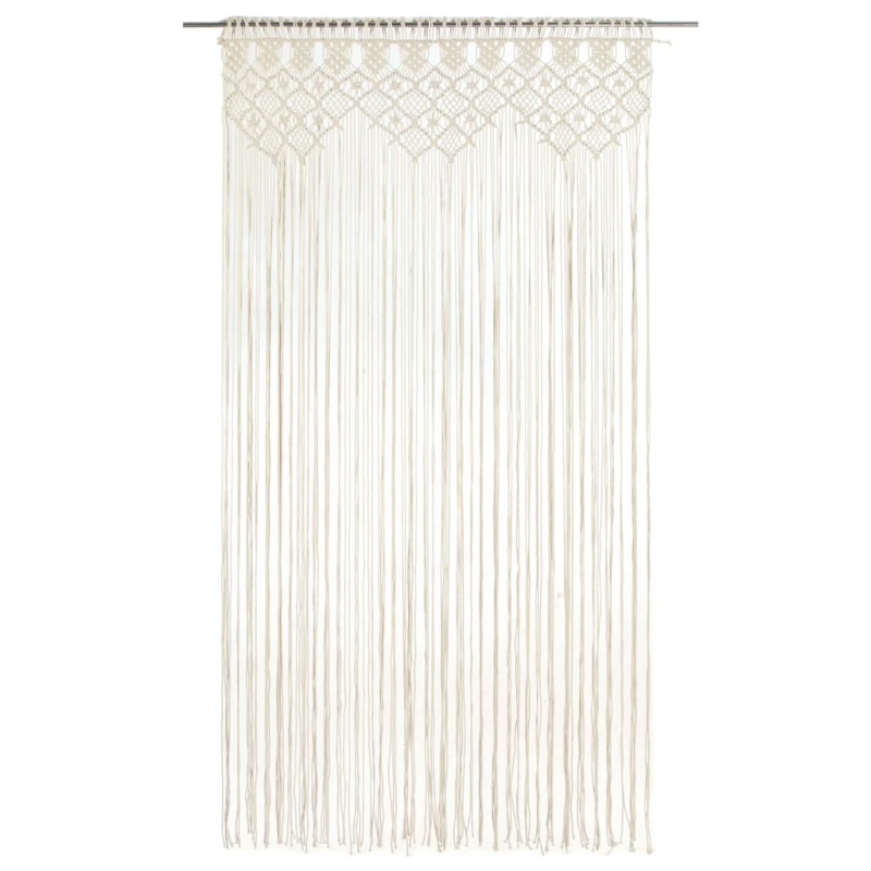 vidaXL aizkars mezglošanas tehnikā, 140x240 cm, kokvilna