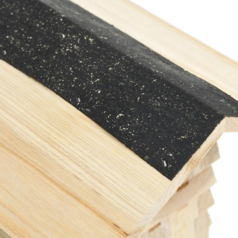 vidaXL bišu mājiņa, 22x20x20 cm, egles koks