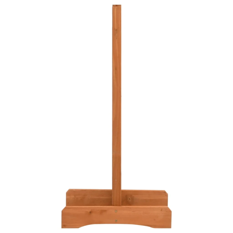 vidaXL špaleru žogs, oranžs, 120x60 cm, egles masīvkoks