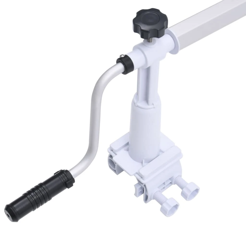 vidaXL baseina pārklāja stiprinājums ar plastmasas pamatni