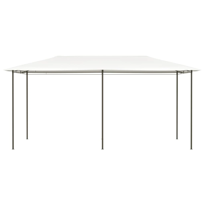 vidaXL dārza nojume, 2,98x5,3x2,59 m, krēmkrāsas, 160 g-m²