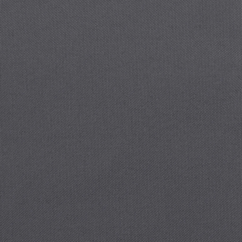 vidaXL dārza sola matracis, 120x,50+50,x7 cm, audums, antracītpelēks