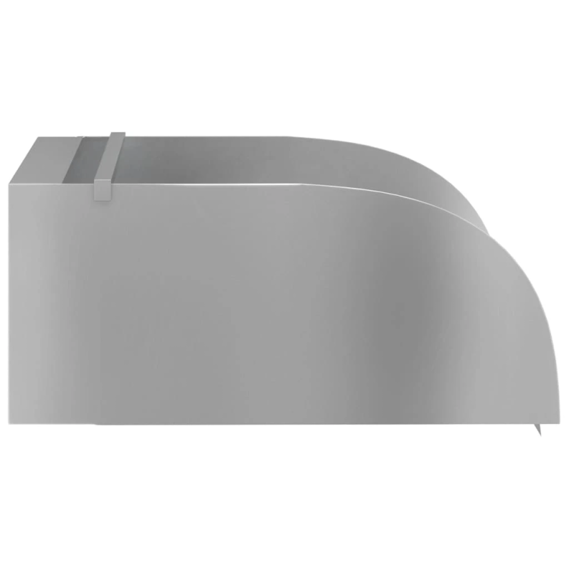 vidaXL ūdenskritums ar LED, 30x34x14 cm, nerūsējošs tērauds 304