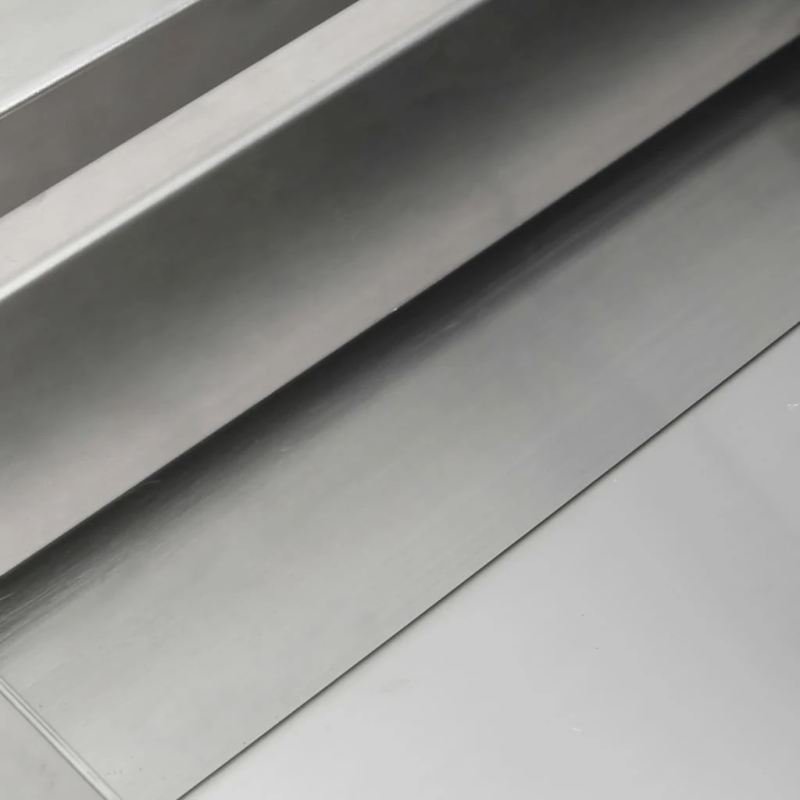 vidaXL ūdenskritums ar LED, 45x34x14 cm, nerūsējošs tērauds 304