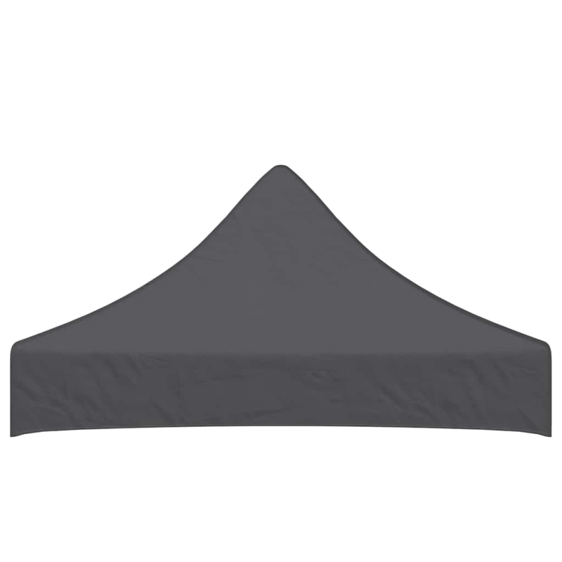 vidaXL dārza nojumes jumts, 2x2 m, antracītpelēks, 270 g-m²